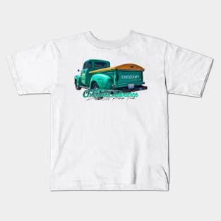 1954 Chevrolet Advance Design 3100 Pickup Truck Kids T-Shirt